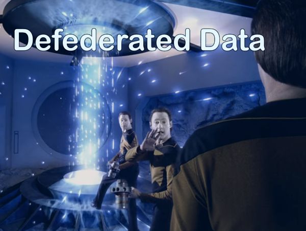 Defederated Data