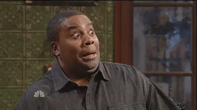 GIF of Kenan Thompson YIKES reaction
