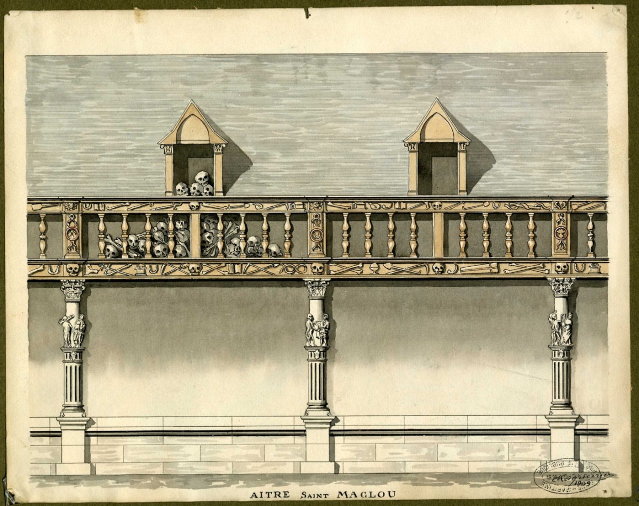 the Aitre St Maclou in Rouen