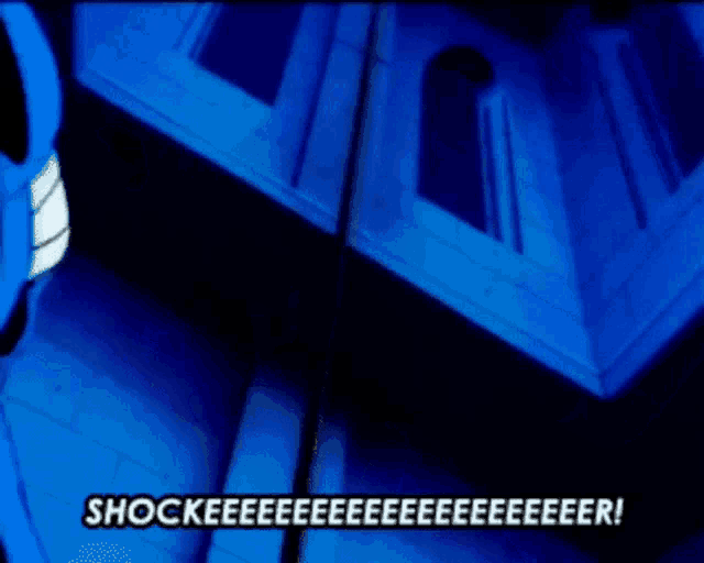 Spider-Man yelling "Shocker!" from Spider-Man (1994).